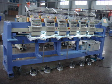 Tee Shirt Cap Embroidery Machine , Programmable Embroidery Machine With 8 Inch Monitor